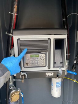 Nádrž 9000l s výdej. zař. na čipy s LAN připojením - 9