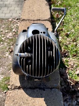Jawa ČZ 150 352 kývačka - motor - 9