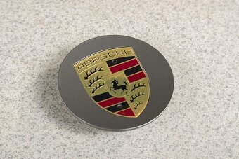 Porsche středové krytky kol – 76mm / 65mm (3 barvy) - 9
