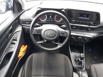 Hyundai i20 1.2i , 2021, 2 x kola, v záruce, servisni kniha - 9