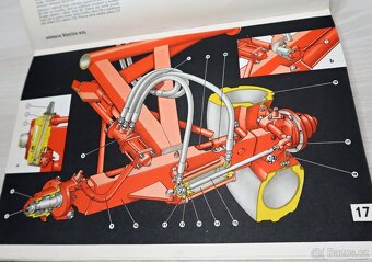 Kombajn SK-3, SK-4 SKLÍZECÍ MLÁTIČKA, CCCP, ROK 1964 - 9