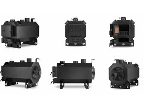 TEPLOVZDUŠNÁ PEC KAMNA, KOTEL NA TUHÉ PALIVO 15-50 kW - 9