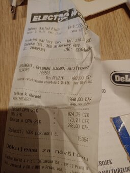 Stroj na zmrzlinu - zmrzlinovac DeLonghi - 9