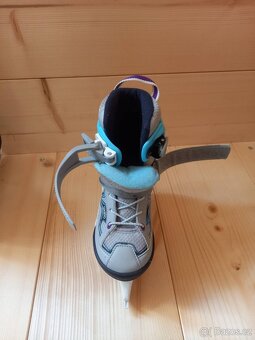 Dívčí rostoucí lední brusle, vel. 29-32 - 9
