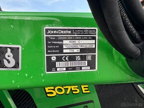 JOHN DEERE 5075 E s čelním nakladačem 76Mth - 9