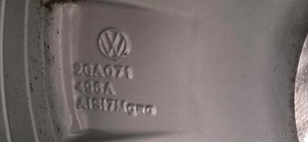 Orig. Alu disk VW 6Jx16H ET 43 včetně pneu - 9