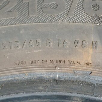 Zimní pneumatiky Nokian+Barum 215/65 R16 č. AP148 - 9