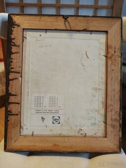 obraz HOLČIČKA SE SVÍCNEM, olej, sign. neurčeno - 9