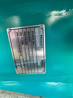 Hydraulické bourací kladivo s MS03 adaptérem - B680 4-7t - 9