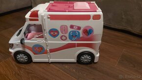Ambulance,mobilní klinika,sanitka barbie - 9