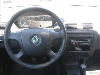ŠKODA FABIA,1.2,BENZÍN,KOUPENO ČR,ABS,KLIMA,SERVISKA - 9