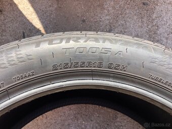 4x 215/55R18 95H, BRIDGESTONE TURANZA T005, LETNÍ, NOVÉ - 9