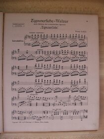 Musikalische Edelsteine noty na piano, z roku 1915 - 9