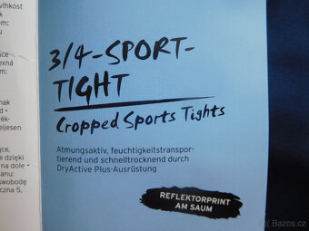 3x Sportovní legíny vel. 146/152 - 9