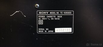 SONY TC K 850 ES HIGH-END - 9