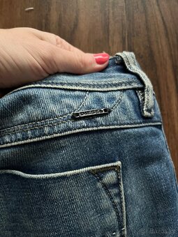 Modré džíny s prošoupáním Diesel - 9