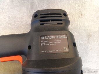 Excentrická bruska zn. BLACK DECKER. - 9
