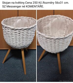 Koše a košíky viz fota. Ceny viz fota. - 9