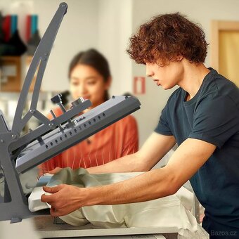 Poloautomat termolis/heat press na potisk textilu - zabalený - 9
