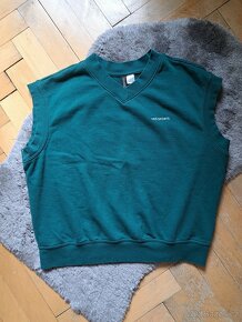 Dámská hnědá vesta H&M vel. M - 9