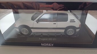 2x Norev 1/18 Peugeot 205 GTi šedá grafit limit 300 ks / bíl - 9