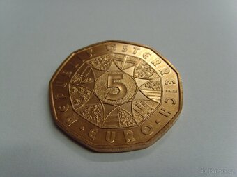 4x pamětní euromince Rakousko 5 euro 2016-2019 - 9