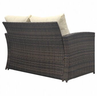 Set zahradního nábytku stolek, 2 x křesla, 2 x sedačka - 9