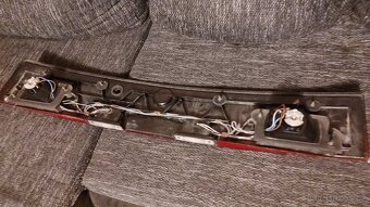 SAAB 9000 CS - nepopraskaný středový panel - 9