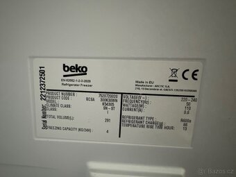 Kombinovaná lednice beko - 9