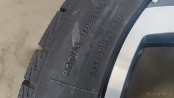 VW ID3 R19 zimni alu sada 215/50/19 - 9