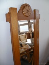 Závěsné rustikální zrcadlo. - 9