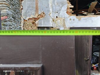 Vchodové dveře pravé dvoukřídlové hezký stav. - 9