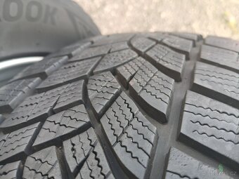 Prodám sadu ALU kol Borbet 215/55R17 zimní - 9