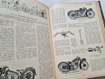 Svázaný ročník VI. časopis Motor (Motocykl) 1927 veteráni - 9