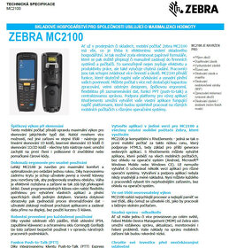 Skener Zebra MC2100 (Motorola) - 9