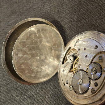 Strieborné kapesní hodinky OMEGA - 9