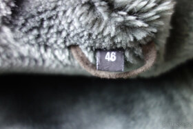 teplý dámský kabát/ bunda kapuce s kožíškem XL-XXL - 9