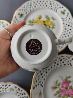 Nádherná porcelánová čajová sada od Arzberg (Arabella) - 9