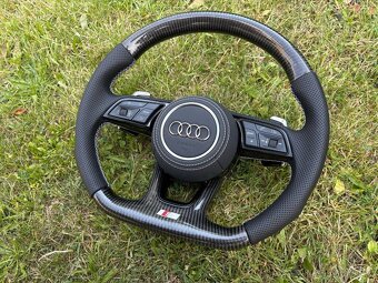AUDI KARBON ŠPORTOVÝ ZKOSENY VOLANT - 9