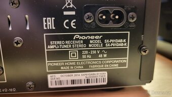 Pioneer P2DAB-K (Black) zesilovač se síťovým přehrávačem - 9