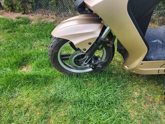 🛵Prodám Elektroskútr RACCEWAY® E-FICHTL® – světle zlatý mat - 9