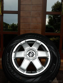 alu R17 6x114,3  Nissan Navara, Pathfinder, pneu 255/60 - 9