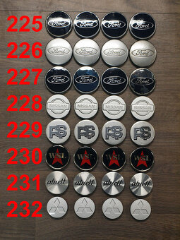 ZNÁČKY - KRYTKY - STŘEDOVÉ POKLIČKY – VELKÝ VÝBĚR3 - 9