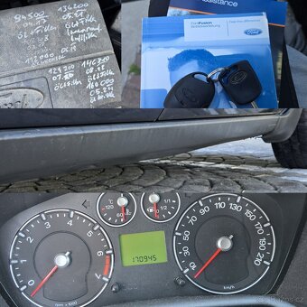 HEZKÝ FORD FUSION 1,4 16v ČTYŘVÁLEC 2008 KLIMA, EL.OKNA TOP - 9