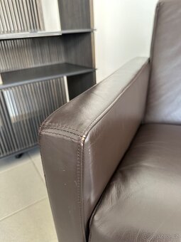 Křeslo BoConcept Fly kožené hnědé - 9