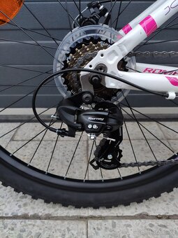 Nové dětské kolo Romet Jolene Disc R6.2 26", 15" alu rám - 9