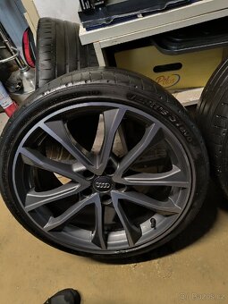 Alu kola Audi S4, A4 5x112 r19 Originál, 245/35/19 - 9