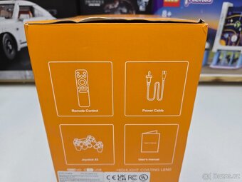 FULL HD LED přenosný projektor USB, HDMI + HRY a ovladače - 9