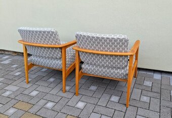 Retro křesílka TON po renovaci - 9