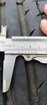 ALU R15 5x100 ET43 s letním pneu 6-7mm - 9